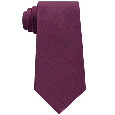 Calvin Klein Mens Printed Self-tied Necktie