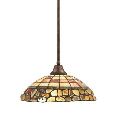 Toltec Lighting Any 1 - Light Pendant in  Bronze