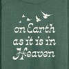 Women's - Instant Message - On Earth As It Is In Heaven Lightweight French Terry Slouchy - 2 of 4