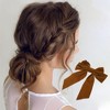 Unique Bargains Bow Duckbill Hair Clips Hairdo Clip 1 Pc - 2 of 4