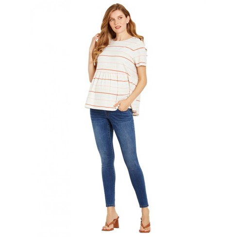 Jessica Simpson Maternity Plus Size Dark Wash Skinny Jeans - Macy's