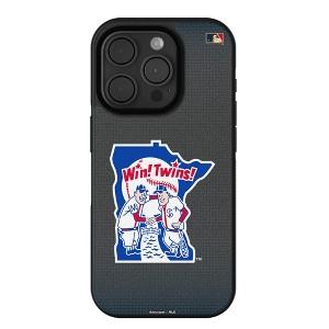 MLB Cooperstown Central Teams Linen Bump Cell Phone Case for Apple iPhone - 1 of 4