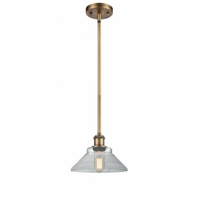 Orwell - 1 Light Stem Hung Mini Pendant In Industrial Style-8 Inches Tall and 8.38 Inches Wide
