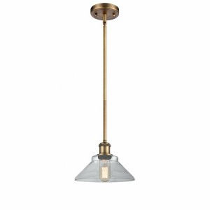 Orwell - 1 Light Stem Hung Mini Pendant In Industrial Style-8 Inches Tall and 8.38 Inches Wide - 1 of 1