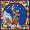 Mill Hill/Jim Shore Counted Cross Stitch Kit 5"X5"-Reindeer - 2 of 2