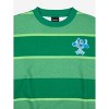 Blue's Clues Embroidered Blue Crew Neck Long Sleeve Green Striped Sweatshirt - 2 of 4