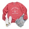 Simply Sage Market Women's Graphic Sweatshirt Embroidered Paris France - 2 of 2