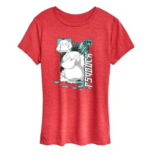 Women's - Pokémon - Psyduck Anime Short Sleeve Graphic T-Shirt - 1 of 4