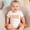 The Juniper Shop Wild Child Wavy Baby Short Sleeve Bodysuit - 24M - Natural - 3 of 4