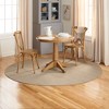 TOWN & COUNTRY BASICS Pax Herringbone Textured Solid Everwash Washable Area Rug - 2 of 4