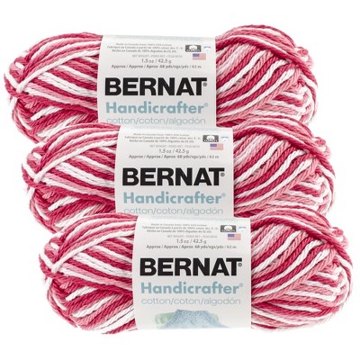 Bernat Handicrafter Cotton Ombres Yarn - Potpourri Ombre