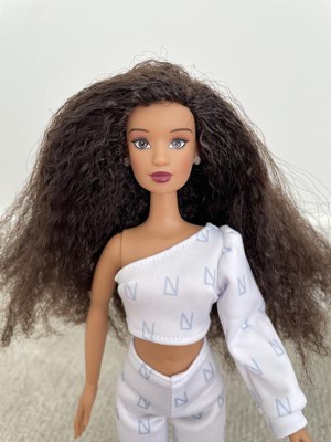 Naturalistas 11-inch Fashion Doll Dayna and Accessories, Dark Brown Hair,  Brown Eyes, Pretend Play, Kids Toys for Ages 3 Up