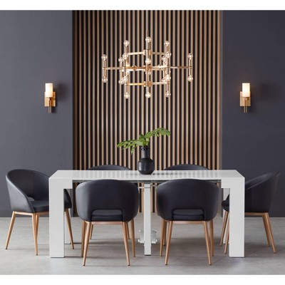 Burnished Brass Wall Sconce with Frosted Glass Shade