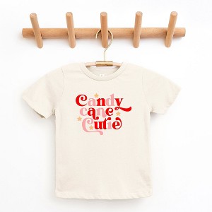 The Juniper Shop Candy Cane Cutie Stars Youth Short Sleeve Tee - 1 of 2