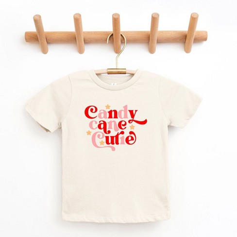 The Juniper Shop Candy Cane Cutie Stars Youth Short Sleeve Tee - image 1 of 2