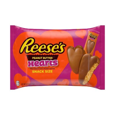 Reese's Valentine's Milk Chocolate Peanut Butter Hearts - 9.6oz