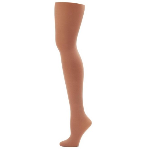 Capezio Suntan Women's Ultra Soft Footed Tight, 3x/4x : Target