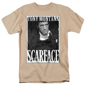 Scarface Business Face Adult T-Shirt - 1 of 4