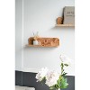 Vynxaria Classic Decorative Wall Shelf - Minimalist Floating Design - 3 of 4