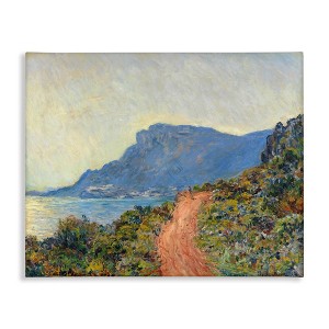 Stupell Industries La Corniche near Monaco, 1884 Canvas Art - 1 of 4