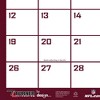 NFL Washington Football Team 2025 22"x17" Desk Calendar - 3 of 4