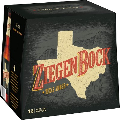 ZiegenBock Texas Amber Beer - 12pk/12 fl oz Bottles