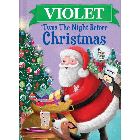 Violet Twas The Night Before Christmas - by JD Green (Hardcover) - image 1 of 1