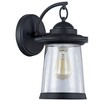 Chloe Lighting Linon Transitional 1 Light Black Outdoor Wall Sconce 13" Height - 4 of 4