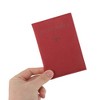 Unique Bargains Letter Airplane Pattern Passport Holder 1 Pc - 3 of 4