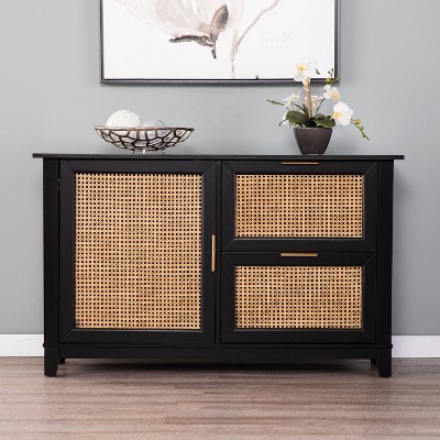 Target on sale cane cabinet