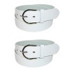 CTM Women's Basic Bridle Belt Twin Pack - 2 of 4