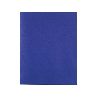 Staples School Grade 2 Pocket Folder Blue 25/Box 27534-CC