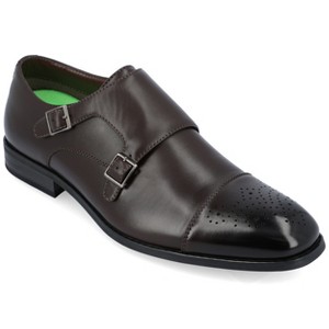 Vance Co. Mens Atticus Double Monk Strap Dress Shoe - 1 of 4