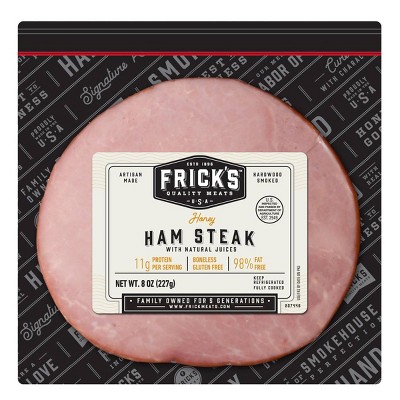 Frick's Quality Meats Honey Ham Steak - 8oz