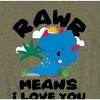Boys' - Fisher-Price - Rawr Means I Love You Short Sleeve Graphic T-Shirt - 2 of 4