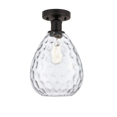 Innovations Lighting Waverly 1 - Light Semi-Flush Mount in  Oil Rubbed Bronze