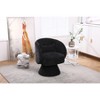 Swivel Accent Chair Armchair, Round Barrel Chair in Fabric for Living Room Bedroom - 2 of 4