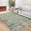 Vintage Washable Rugs Living Room,Short Pile Area Carpet for Outdoor - 3 of 4