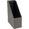 Bigso Estelle Upright Magazine Holder with Leather Handle - 2 of 4