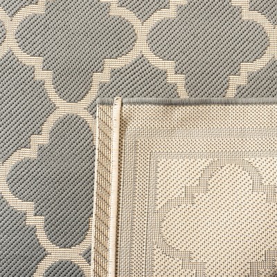 Round Black Synthetic Easy Care Spot Rug