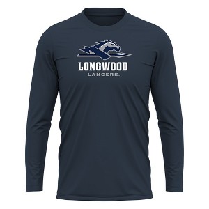 Men's Longwood University Adult Sport Long Sleeve Shirt Primary Logo - 1 of 4
