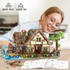 Insoon 2570-Piece Forest Wood Cabin Building Block Set for Adults and Kids 10+ - 3 of 4