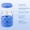 6-Pack 16oz Glass Mason Jars with Silicone Sleeves, Airtight BPA-Free Overnight Oats Containers with Lids, Dishwasher Safe Jars for Pudding, Yogurt - 4 of 4