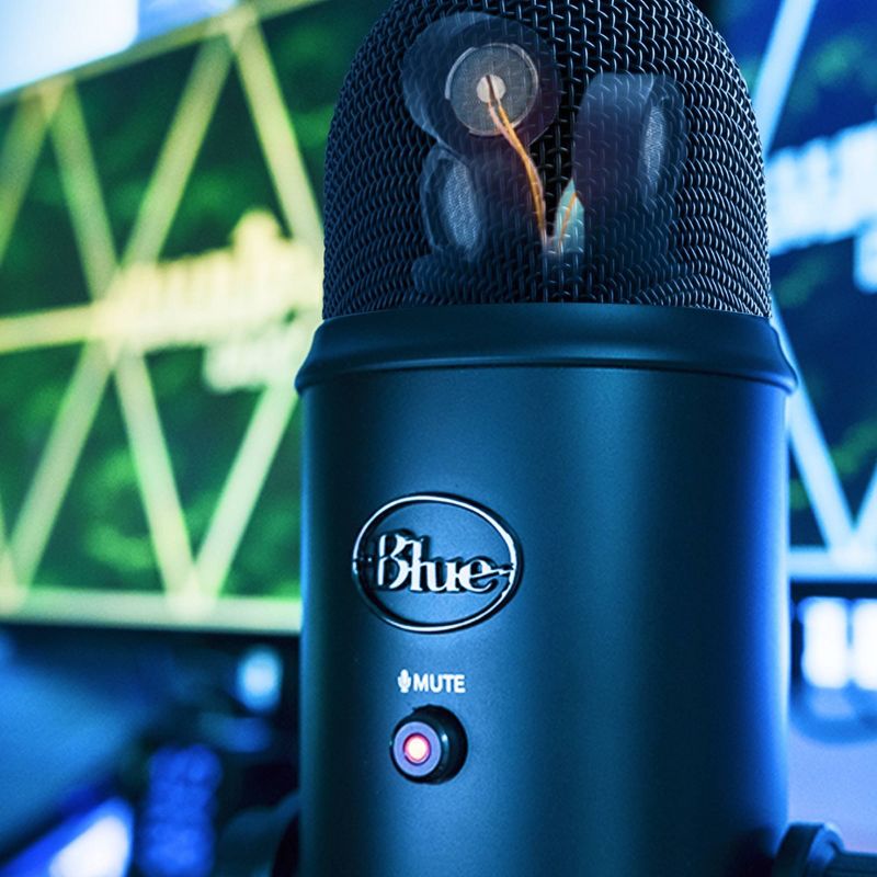 Blue Blackout Yeti Gaming and Streaming Microphone, 4 of 11