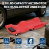 Low Profile Automotive Creeper, 350 Lbs Capacity Mechanic Creeper with Tool Trays - 4 of 4