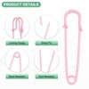 Unique Bargains Sewing Upholstery Spring Lock Blanket Bulk Large Safety Pins 30 Pcs - 2 of 4