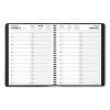 Two-Person Group Daily Appointment Book, 11 x 8, Black Cover, 12-Month (Jan to Dec): 2026 - 3 of 4