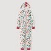 PATPAT Family Christmas Pajamas Matching Set Xmas Zip Up Holiday One Piece Hooded PJs Women Men Kid Baby Sleepwear - 3 of 4