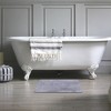 Evideco French Home Goods Luxurious .Natural Diatomite Bath Mat - Ultra-Absorbent, Quick-Dry, Non-Slip, Effortless Maintenance, Durable 24x16 inches - 4 of 4