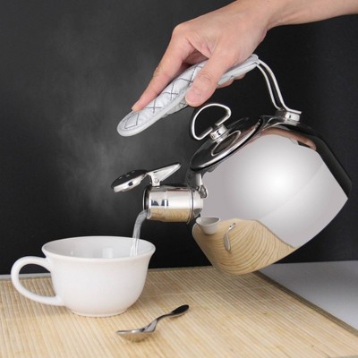 Stainless Steel 1.8 Quart Whistling Tea Kettle